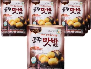 요즘 핫한 농가애 국산밤으로 만든 공주맛밤 50g  30봉 핫 아이템