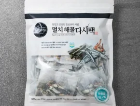 요즘 핫한 멸치해물 다시팩 320gX3팩 베스트셀러