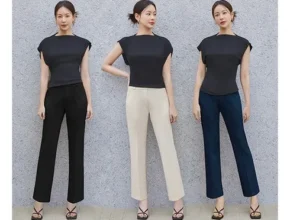 특가 지니나나 24SS 릴렉스 스트레치 팬츠3종 가성비 좋은 제품