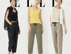 요즘 핫한 컬러포인트 배기핏 밴딩팬츠 3종 베스트셀러