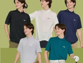 핫딜 르까프 남성 드라이 집업 티셔츠 5종 TOP 제품
